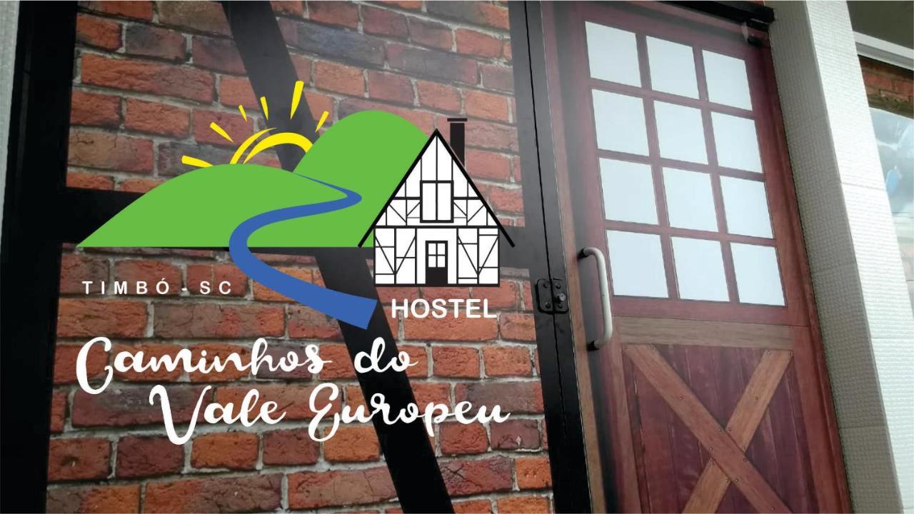 Caminhos Do Vale Europeu Hostel Timbó Dış mekan fotoğraf
